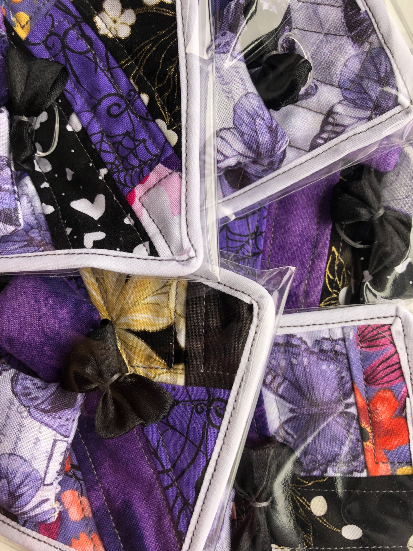 "Pawsitively Purple" - Handmade Accessory Set