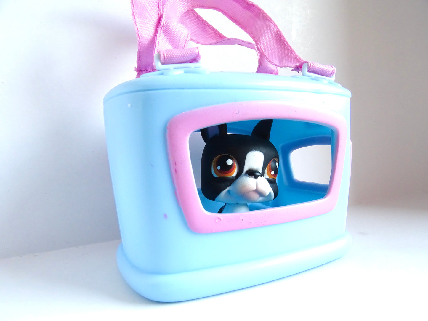 Lps Boston Terrier 63 Portable Pet Set