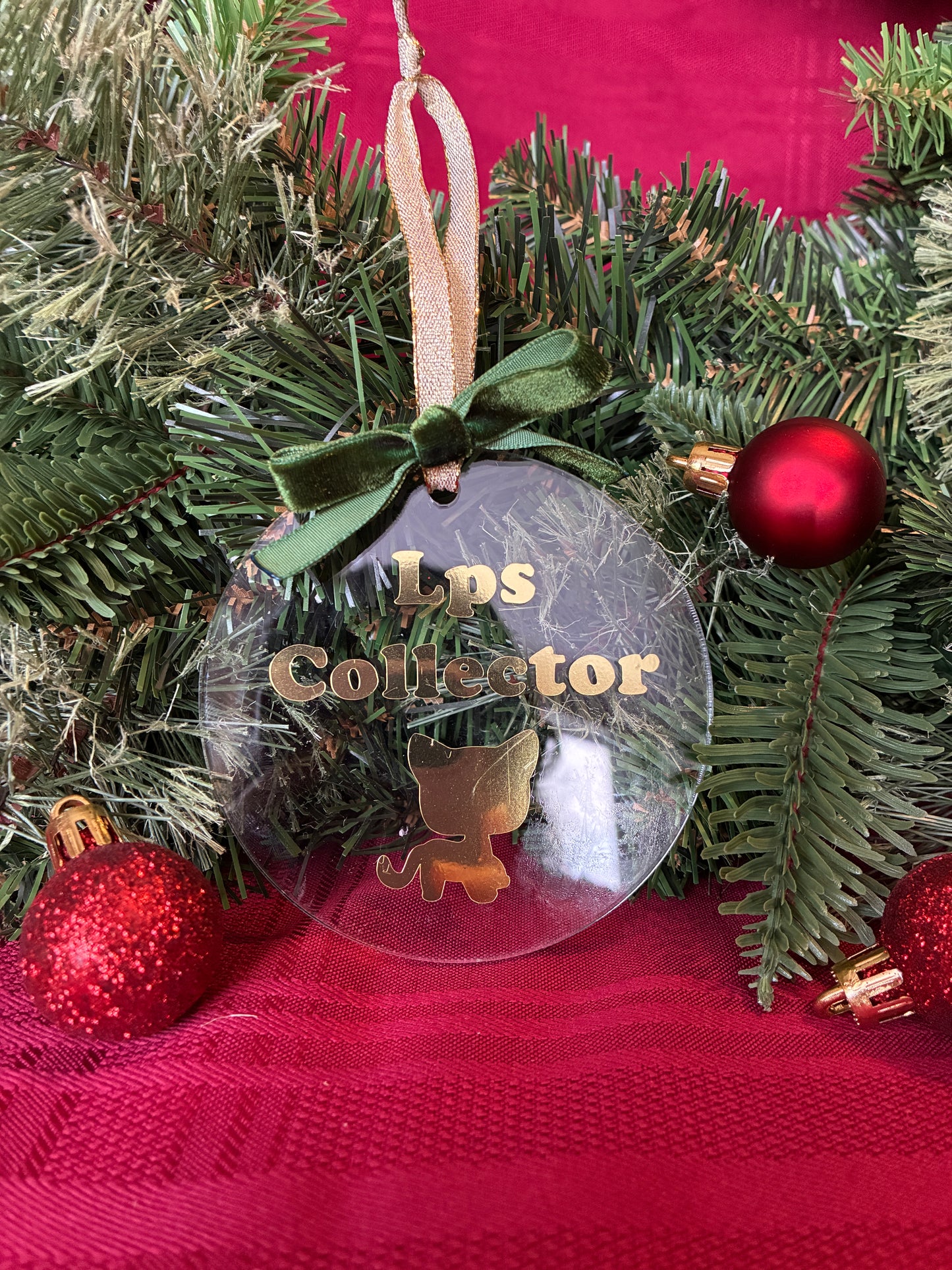 "Lps Collector" Christmas Ornament