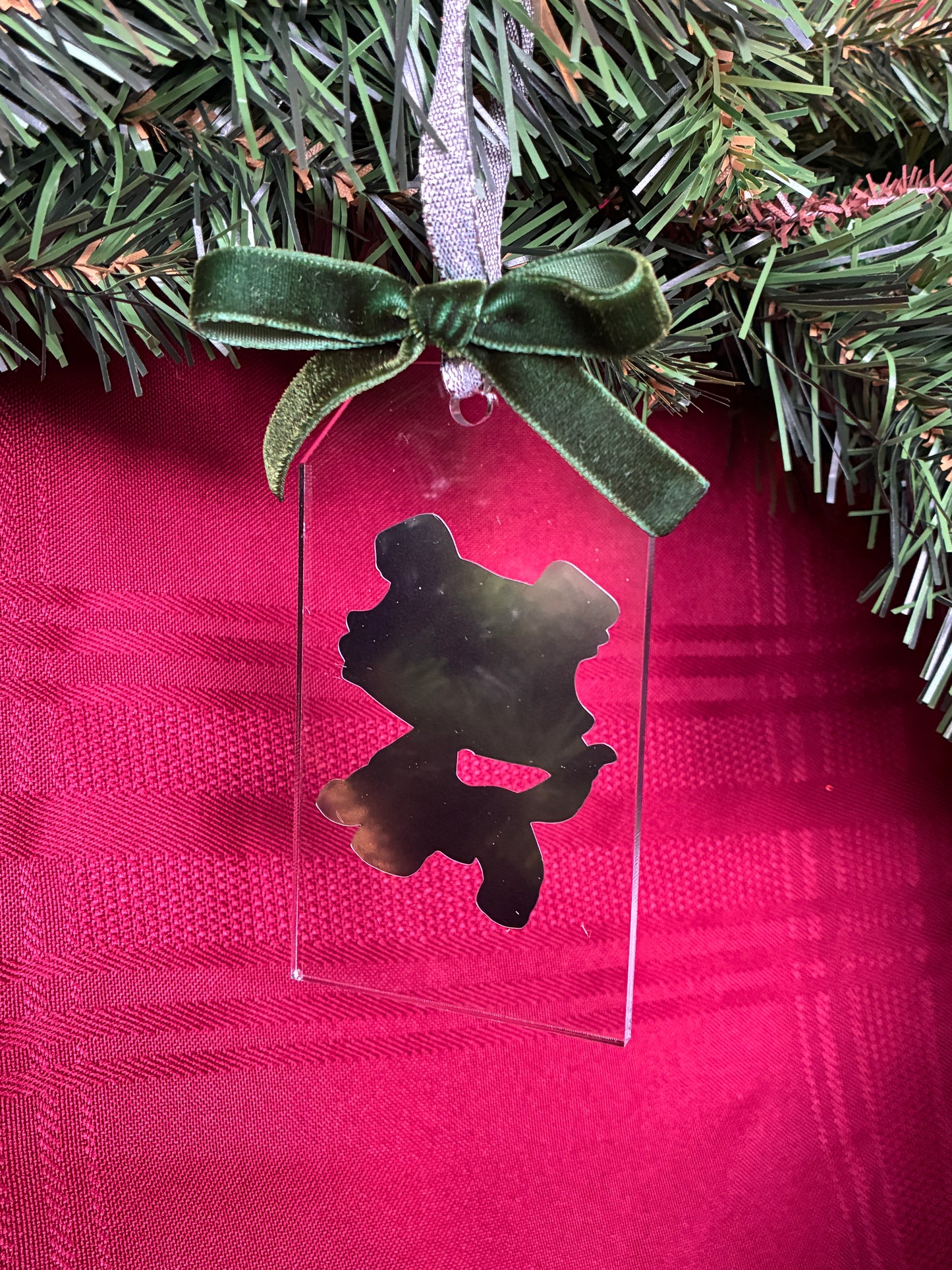 Main 5 Silhouette Christmas Ornament