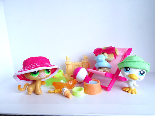 Seaside Celebration Scenery 3-pack (Near Complete)