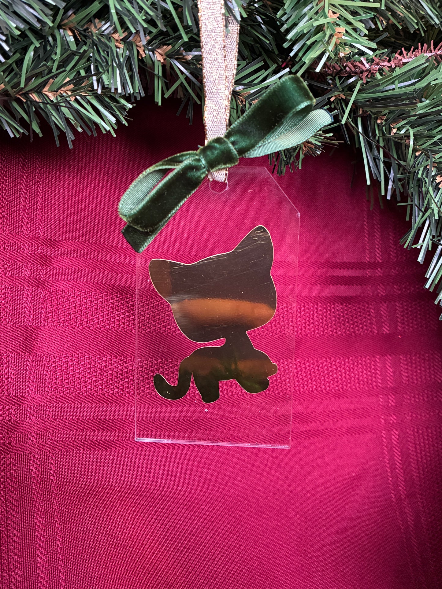 Main 5 Silhouette Christmas Ornament