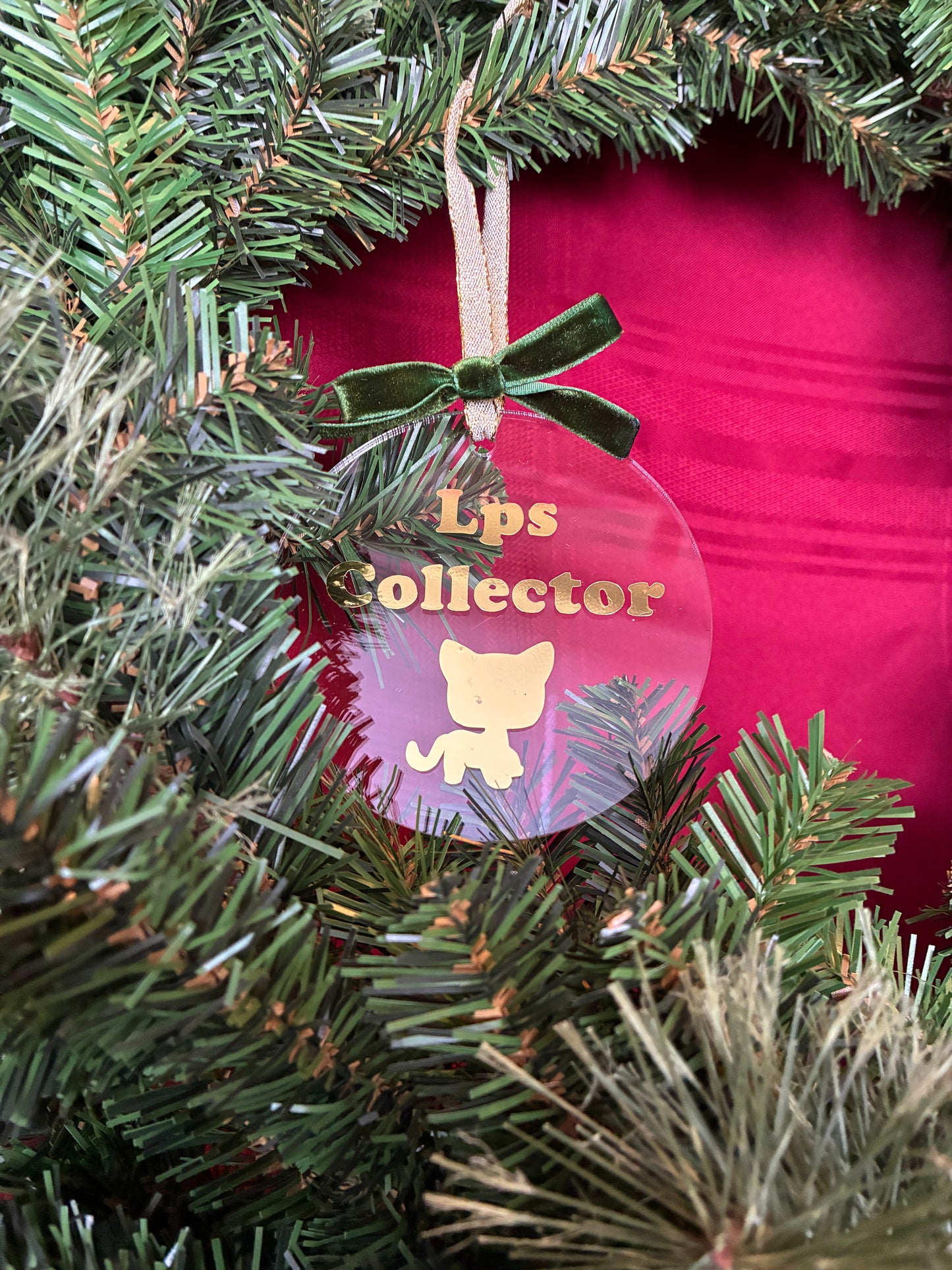 "Lps Collector" Christmas Ornament