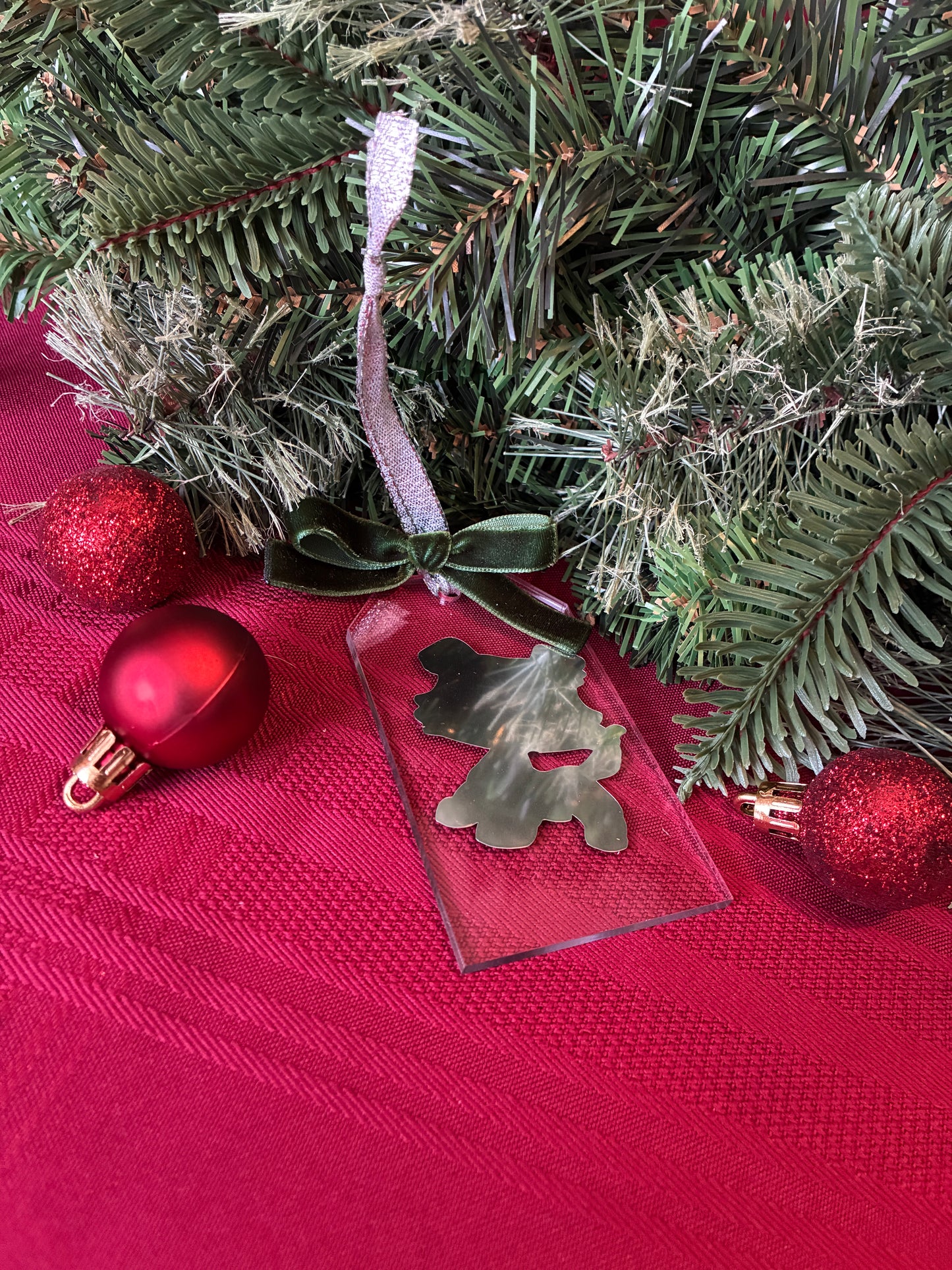 Main 5 Silhouette Christmas Ornament