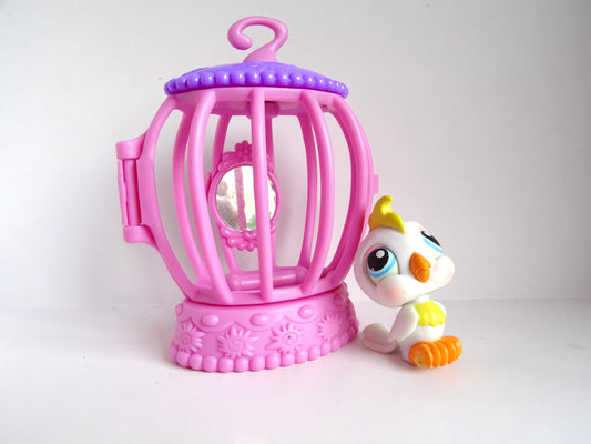 Lps Cockatoo 59 with Bird Cage