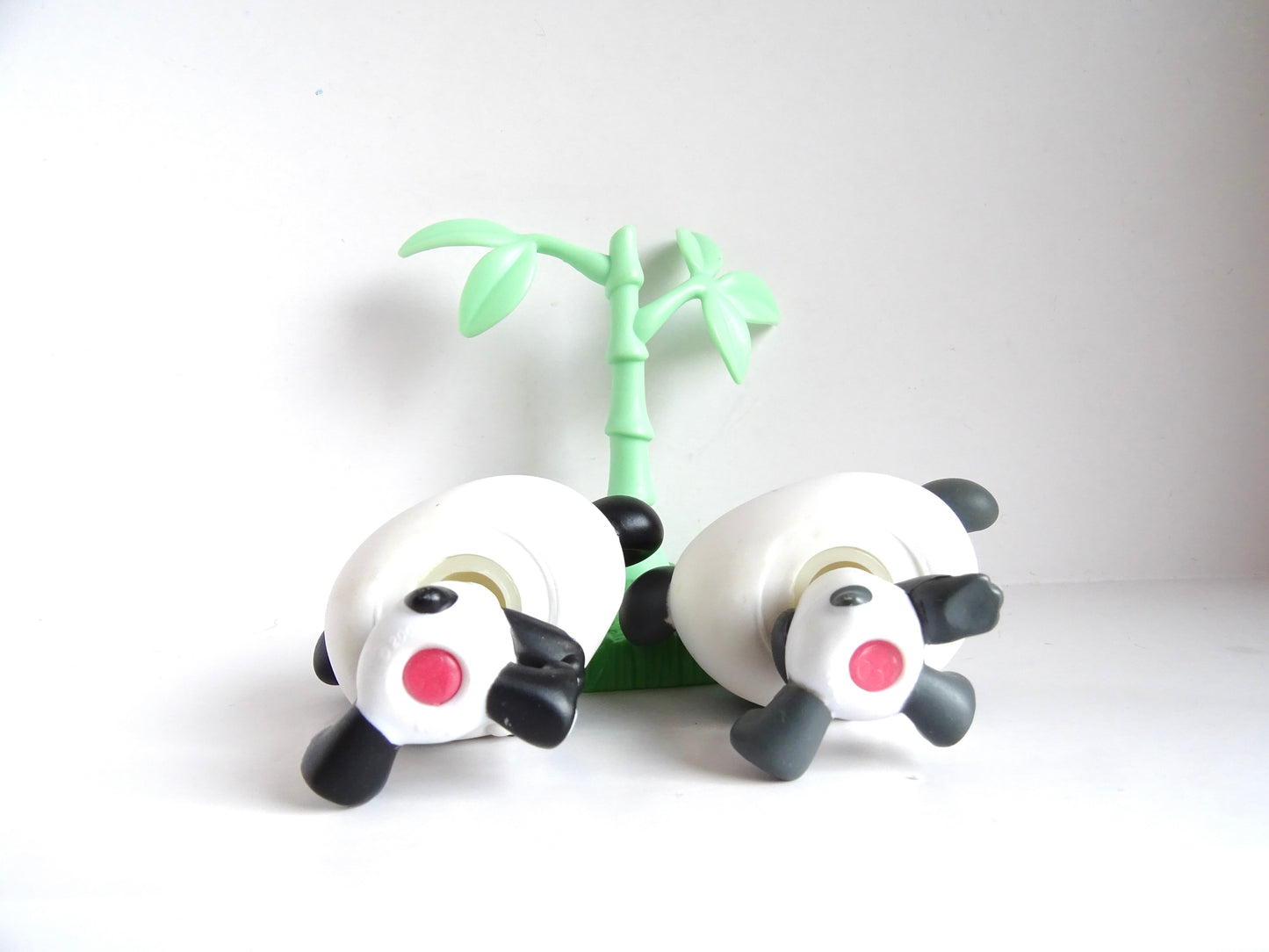 Lps pandas 89 and 90 with Bamboo Stand