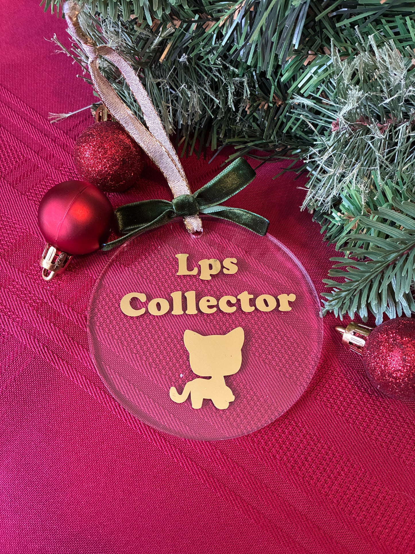 "Lps Collector" Christmas Ornament