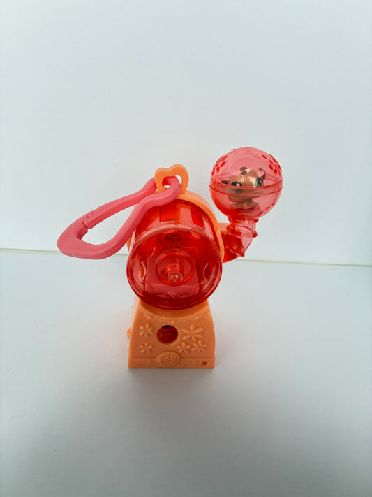 Lps Teeniest Tiniest Pet Shop Pencil Sharpener Keychain - With Original Hamster