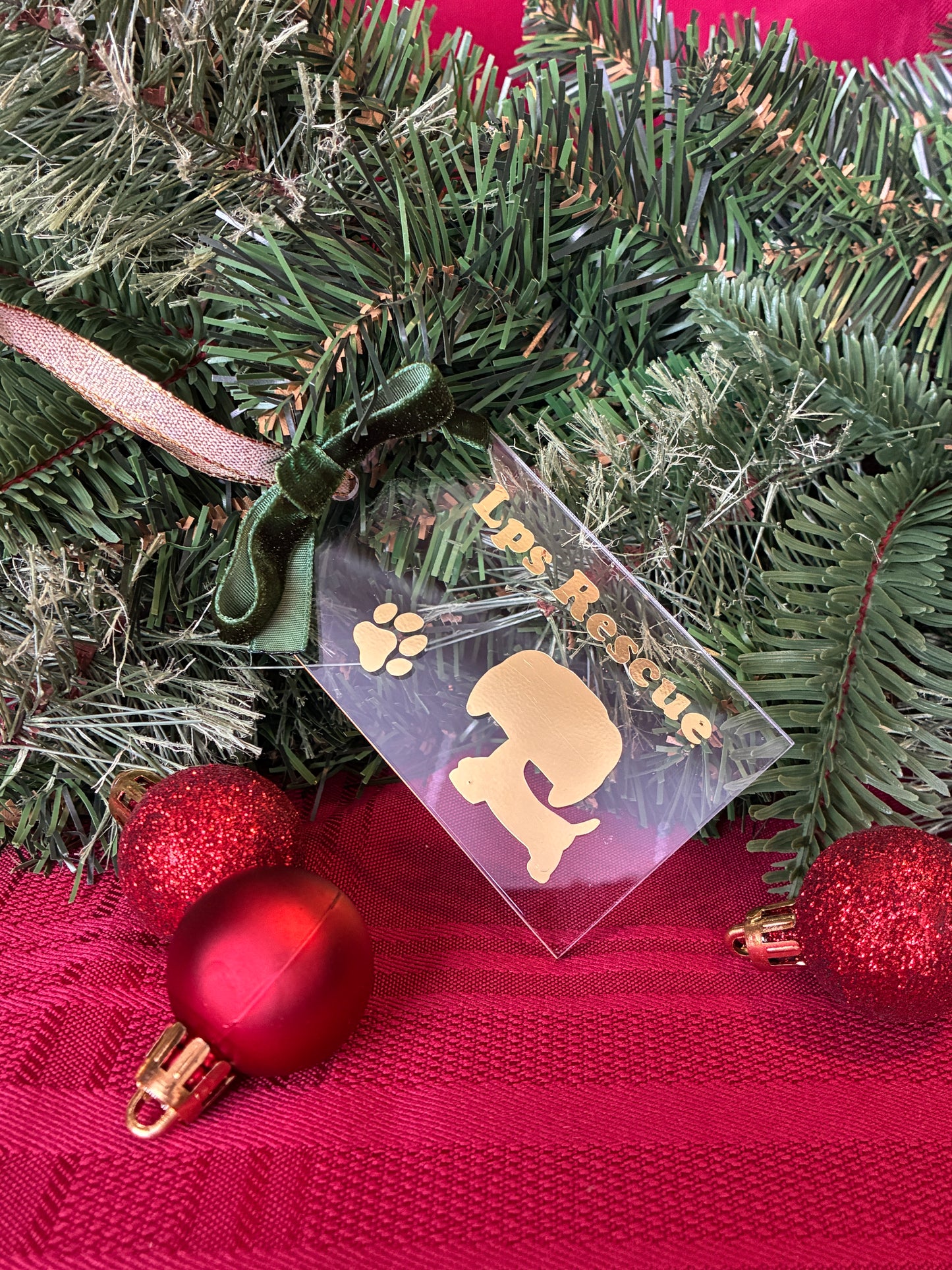 "Lps Rescue" Christmas Ornament