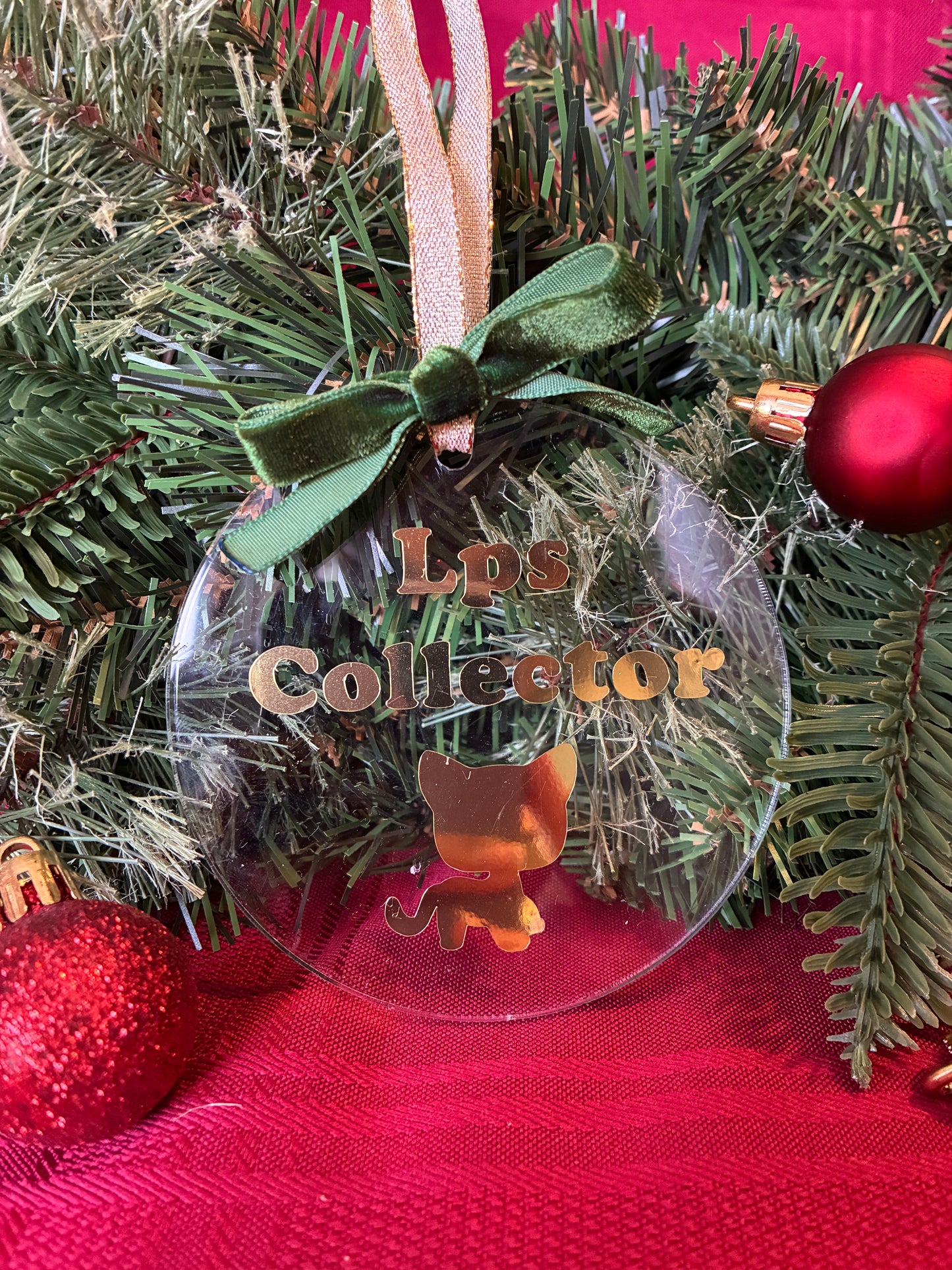"Lps Collector" Christmas Ornament
