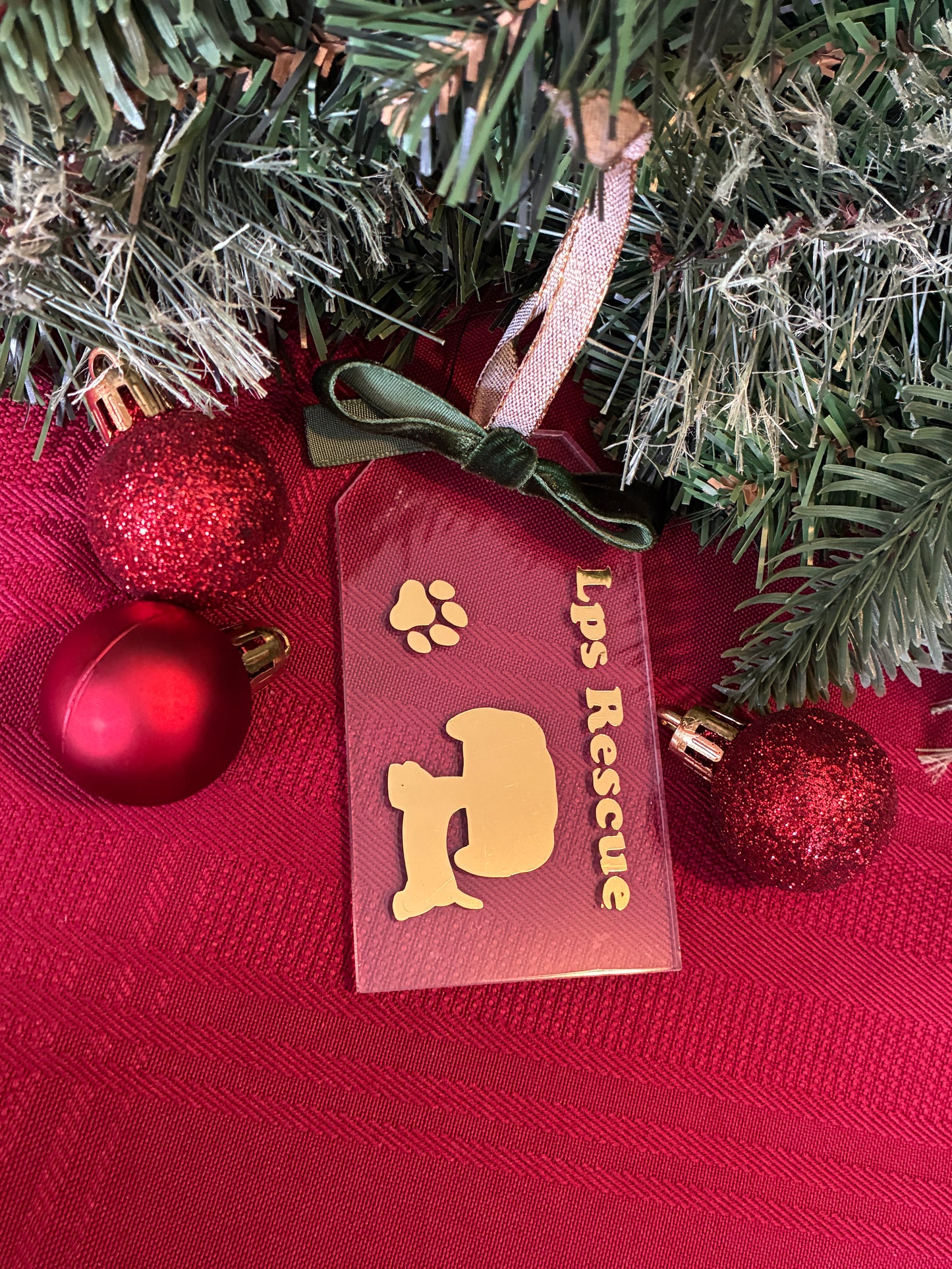 "Lps Rescue" Christmas Ornament