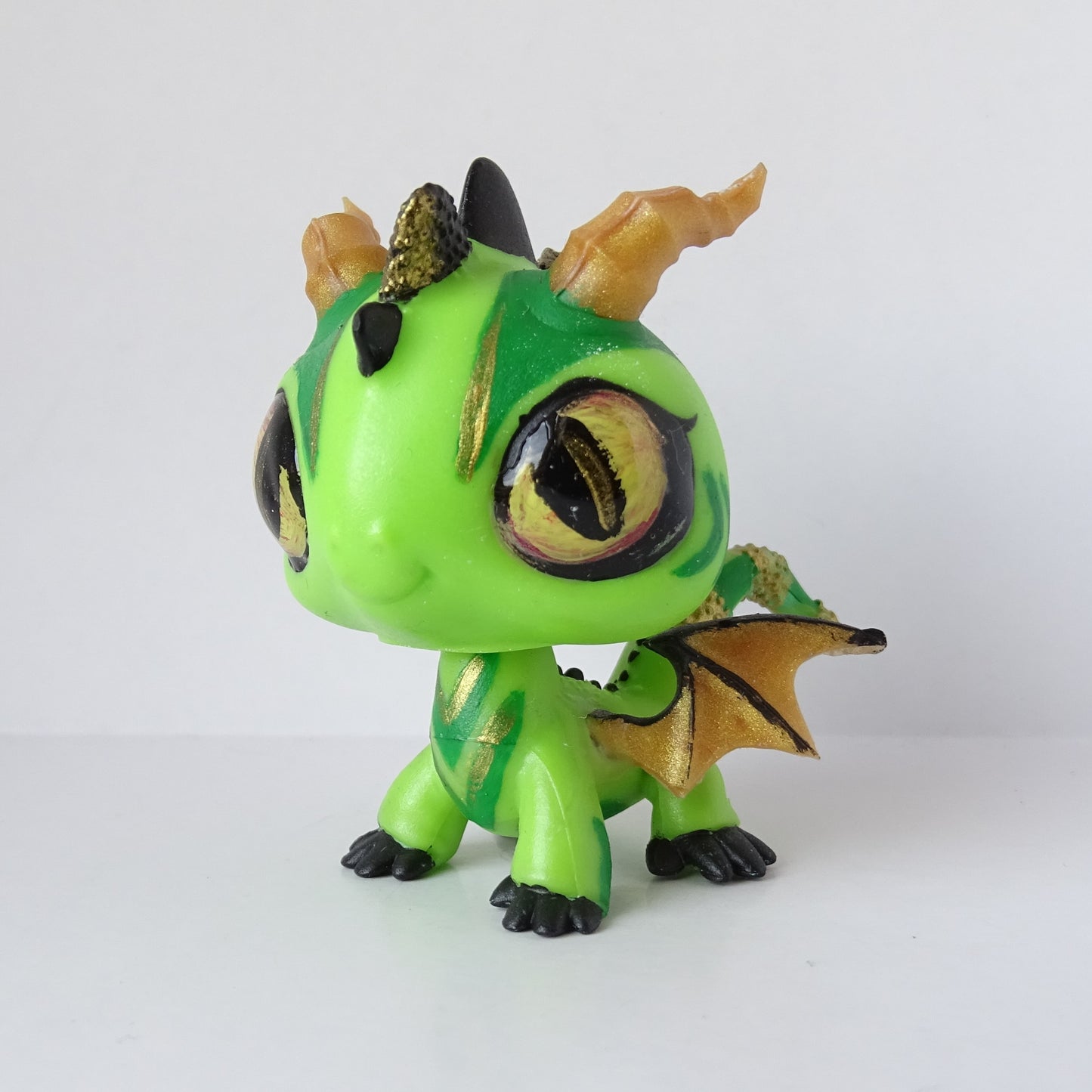 Green and Gold Dragon Partial Lps Custom Figure