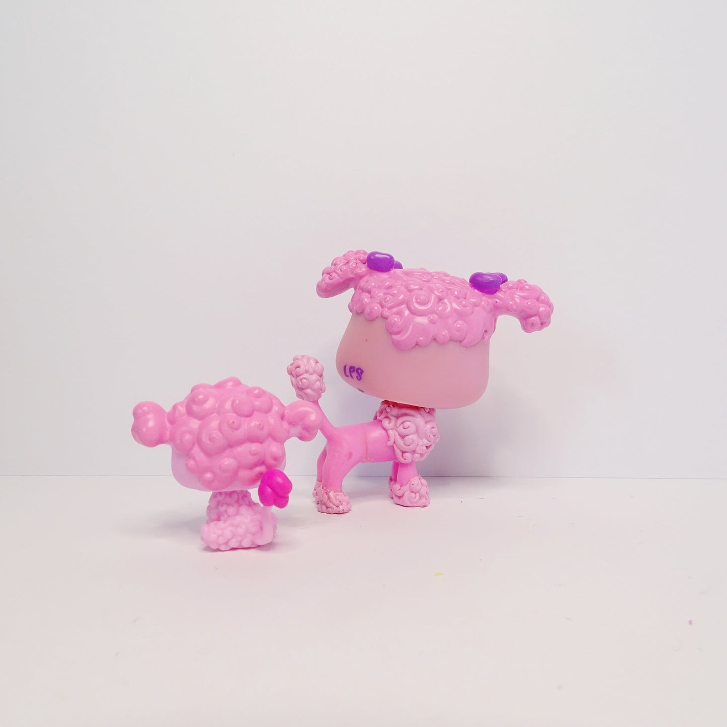 Lps 3599 and 3600 Mommy and Baby Poodle