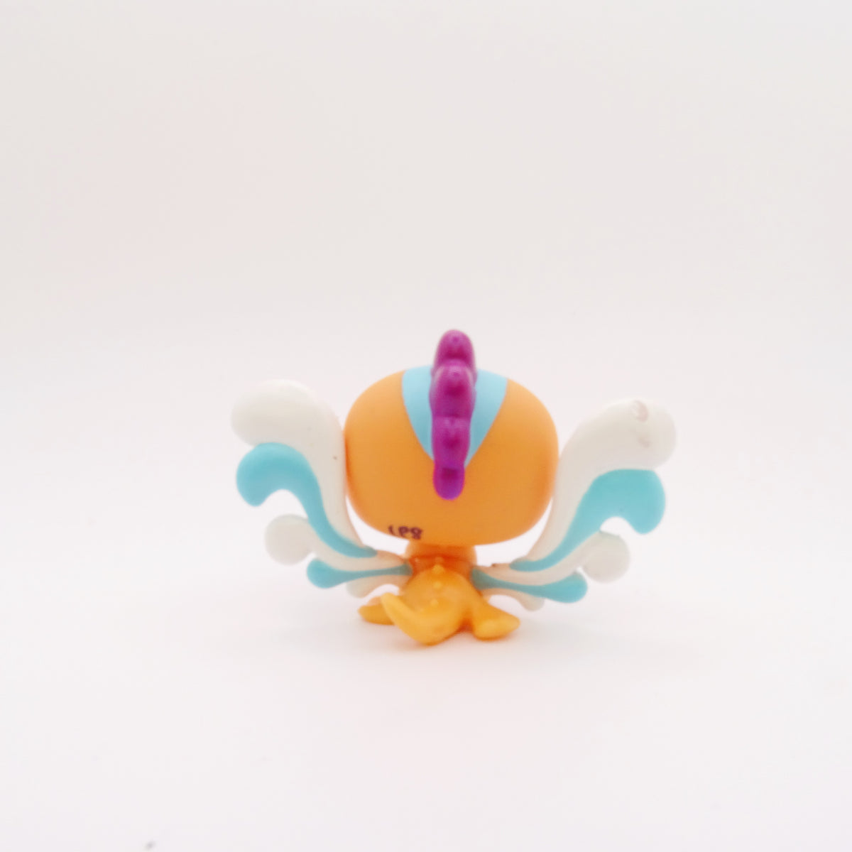 Lps 2834 Orange Dragon Fairy