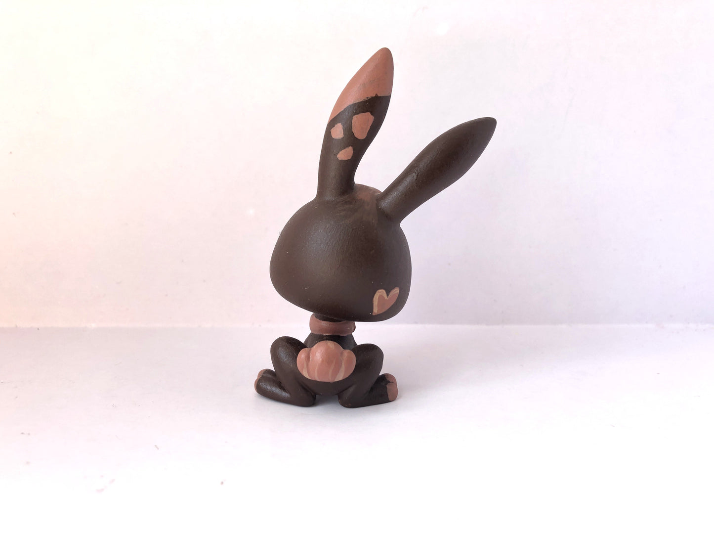 Lps Custom Chocolate Bunny Rabbit (Hand Painted OOAK Littlest Pet Shop Figure for Display)