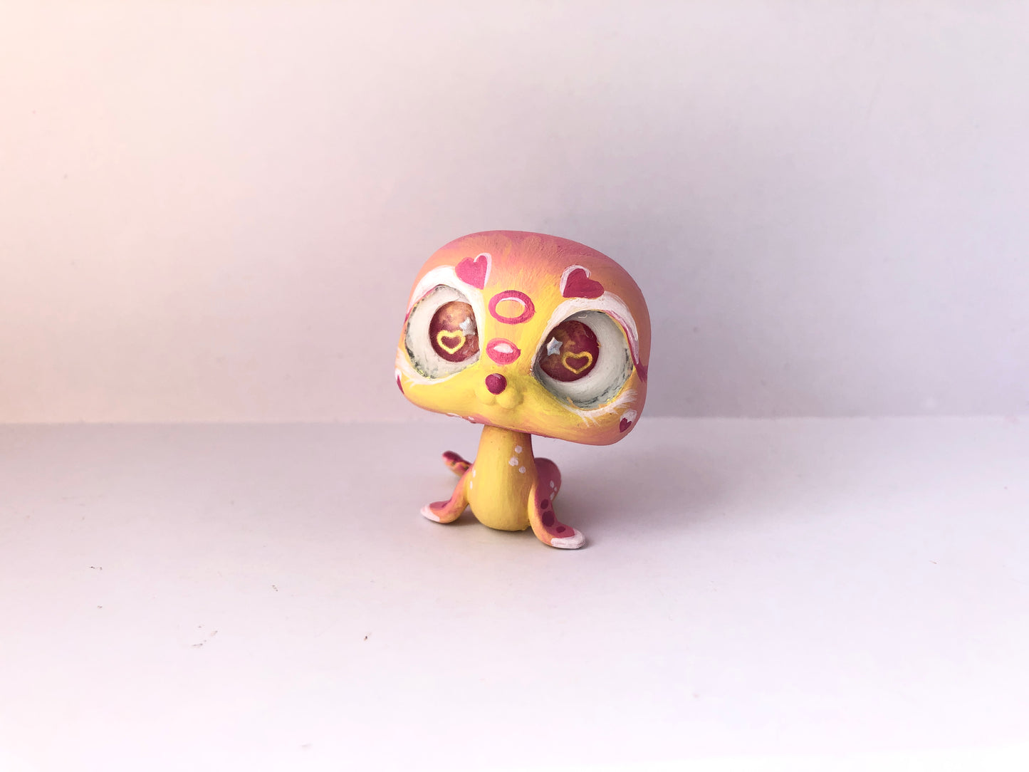 Strawberry Lemonade Seal Lps Custom (Hand Painted OOAK Littlest Pet Shop Figure for Display)