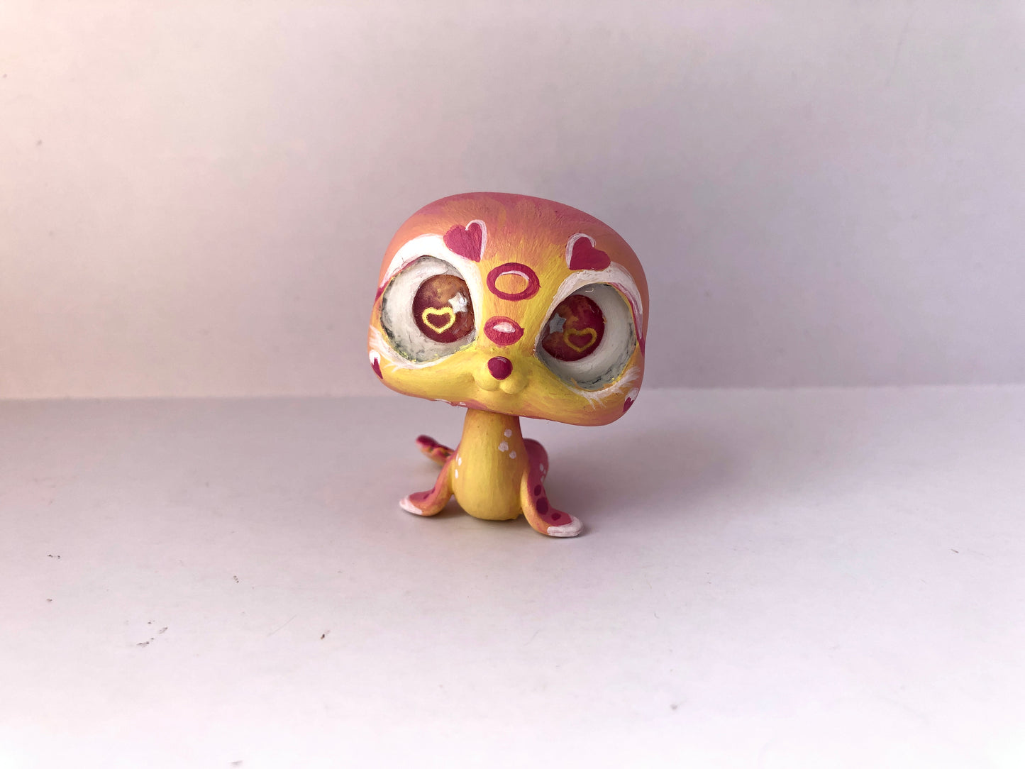 Strawberry Lemonade Seal Lps Custom (Hand Painted OOAK Littlest Pet Shop Figure for Display)