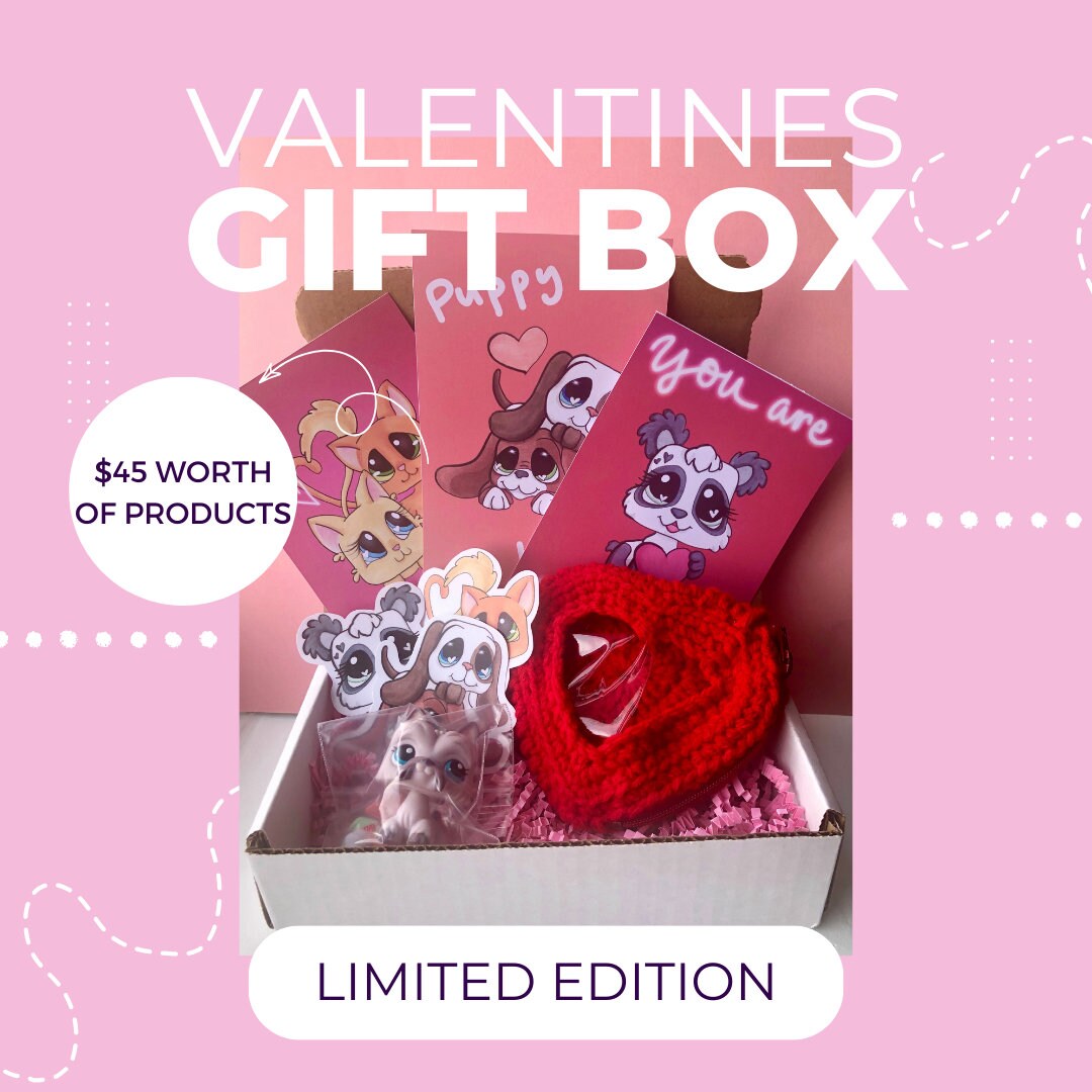 Lps Valentines Gift Box - Limited Edition Valentines themed gift for Lps fans and collectors