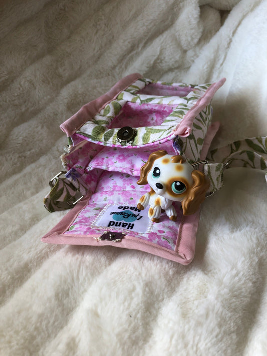 The Essentials Purse - Handmade Windowed Shoulder Purse to Take Favorite Toys and Collectibles on The Go (Pre-Made)